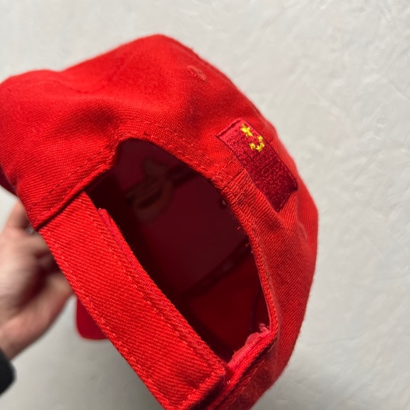 New Era China World International Baseball red Hat OS adjustable unisex - Picture 4 of 8